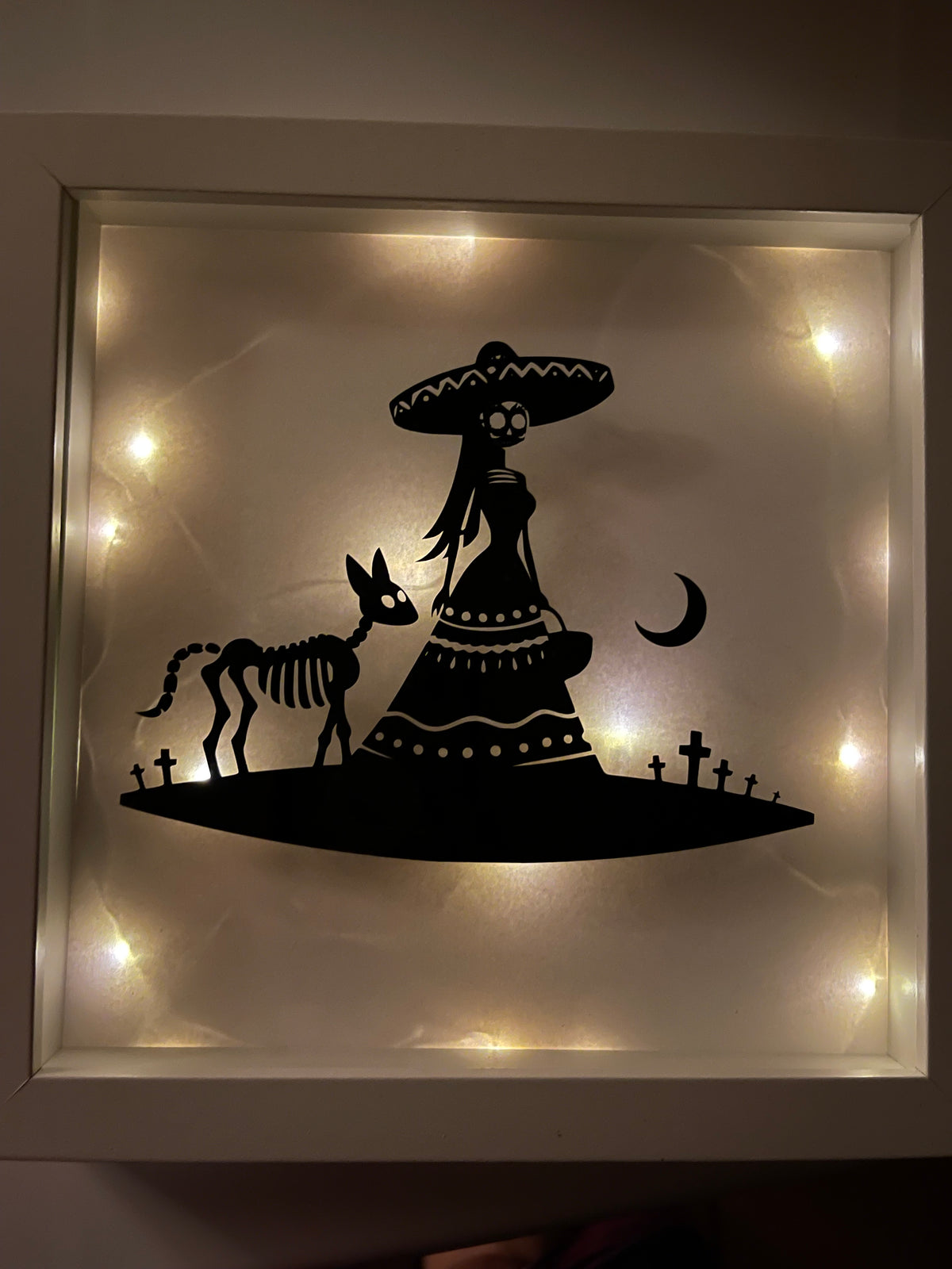 Día de los Muertos Shadow Box