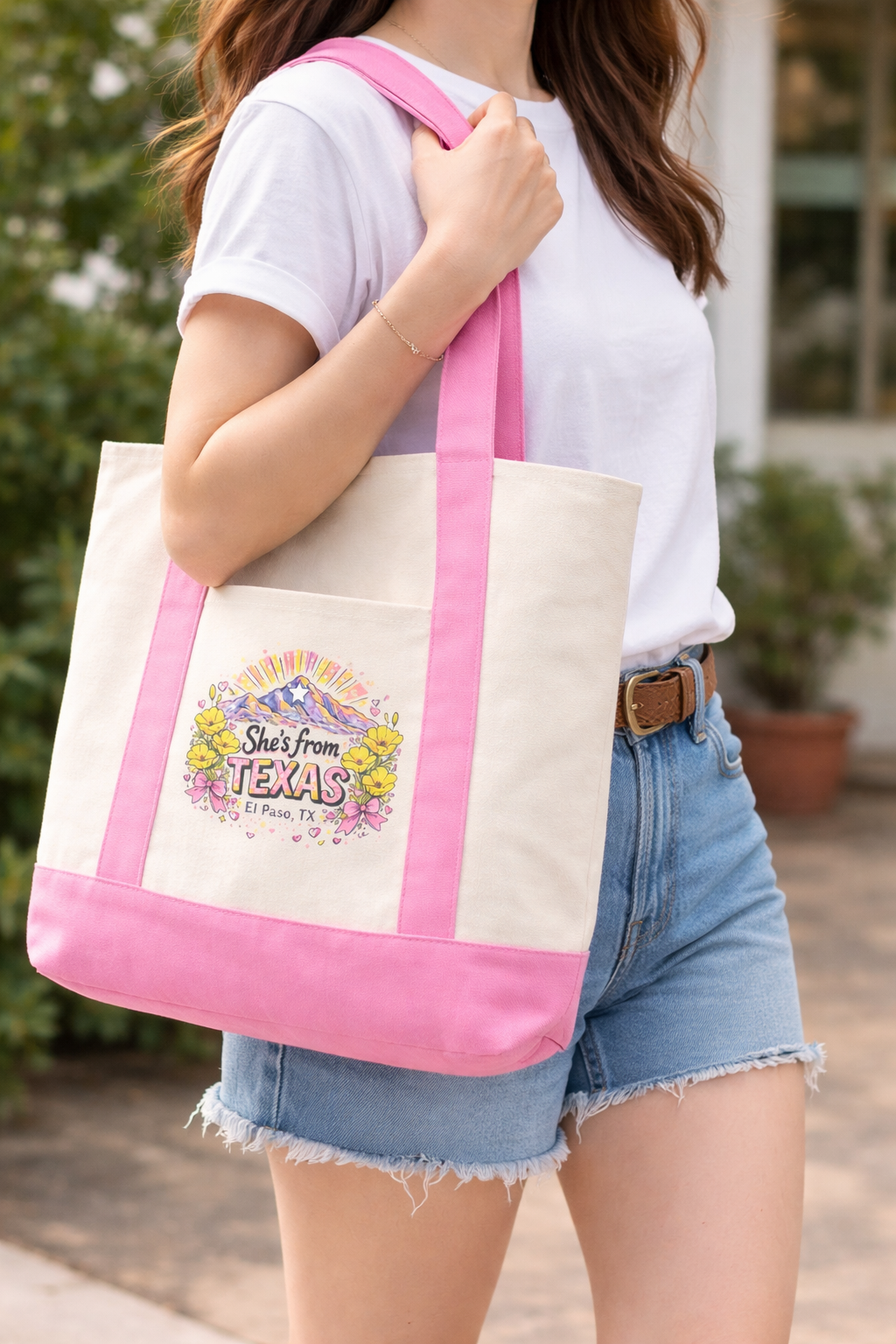 She’s From Texas Tote Bag