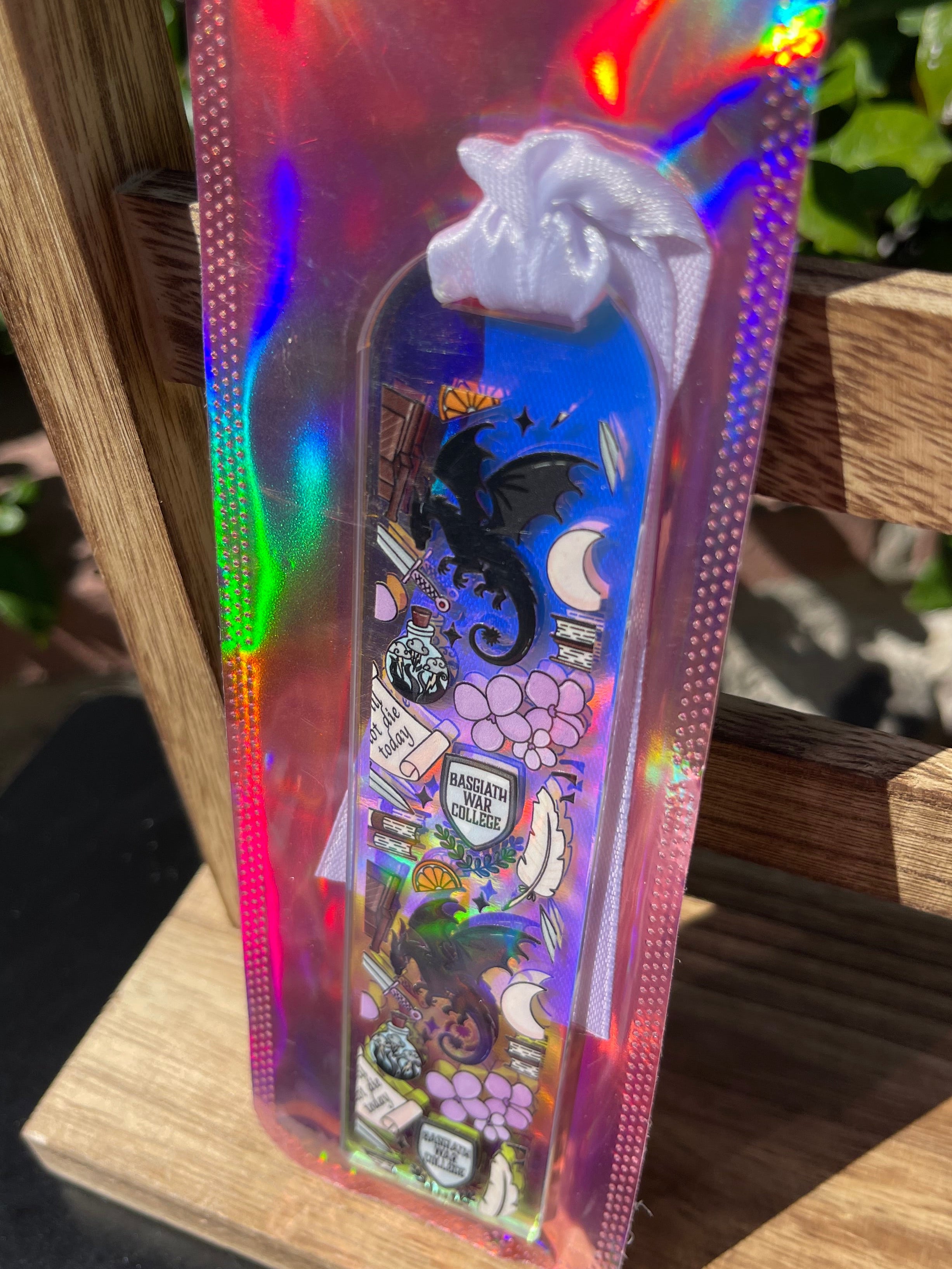 Holographic Acrylic Bookmarks