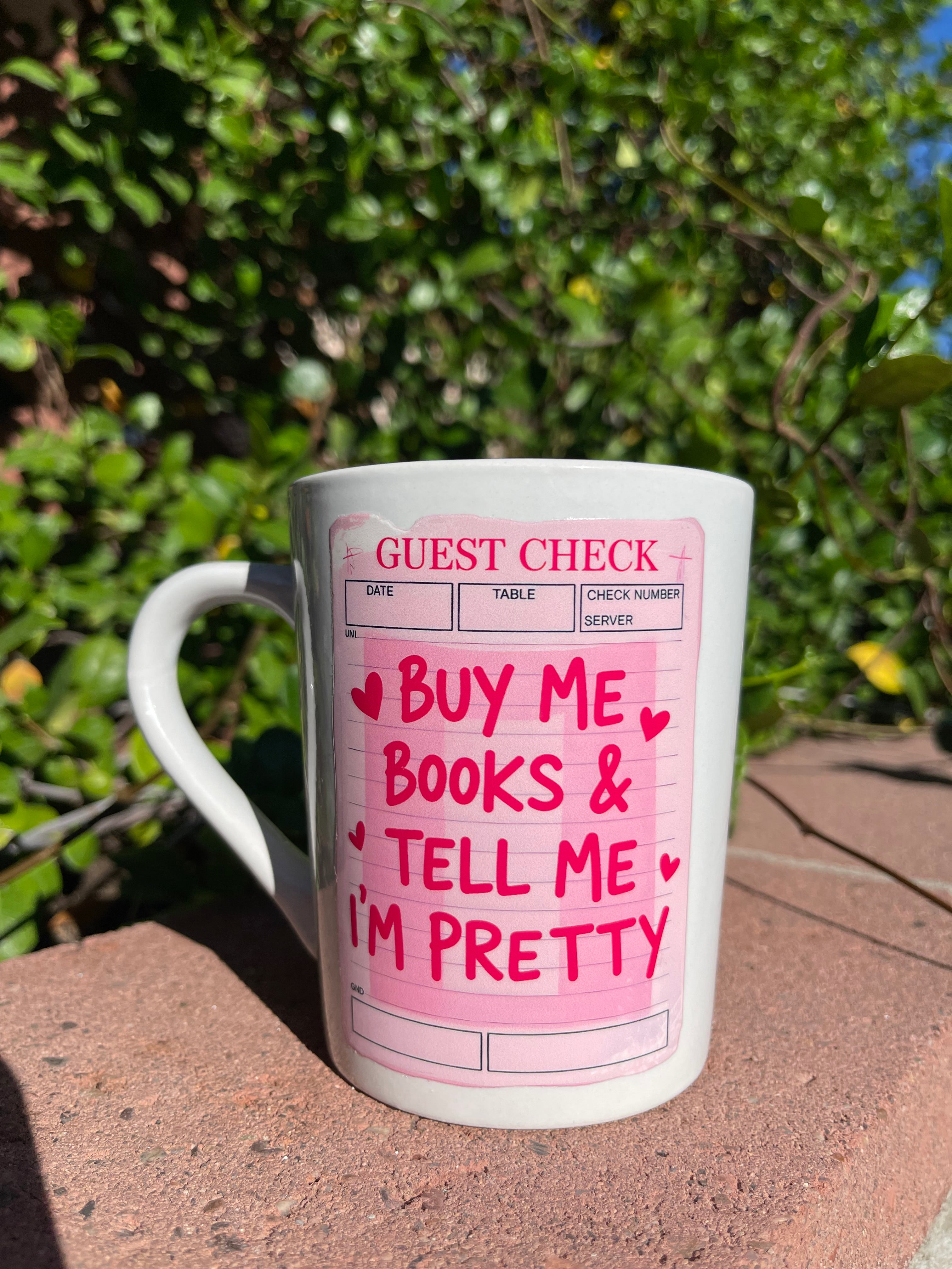 Buy Me Books Mug