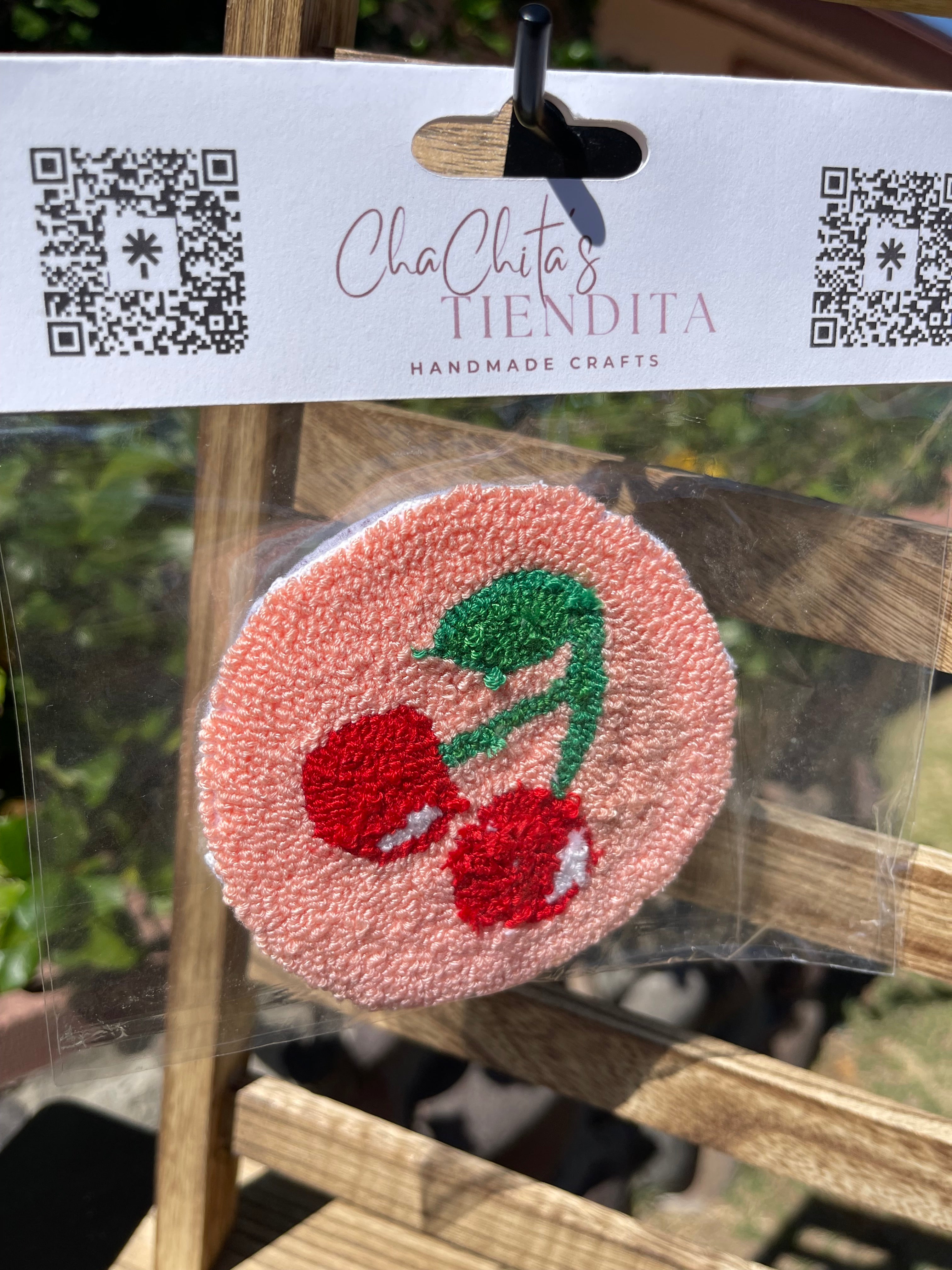 Punch Needle Coffee Coaster