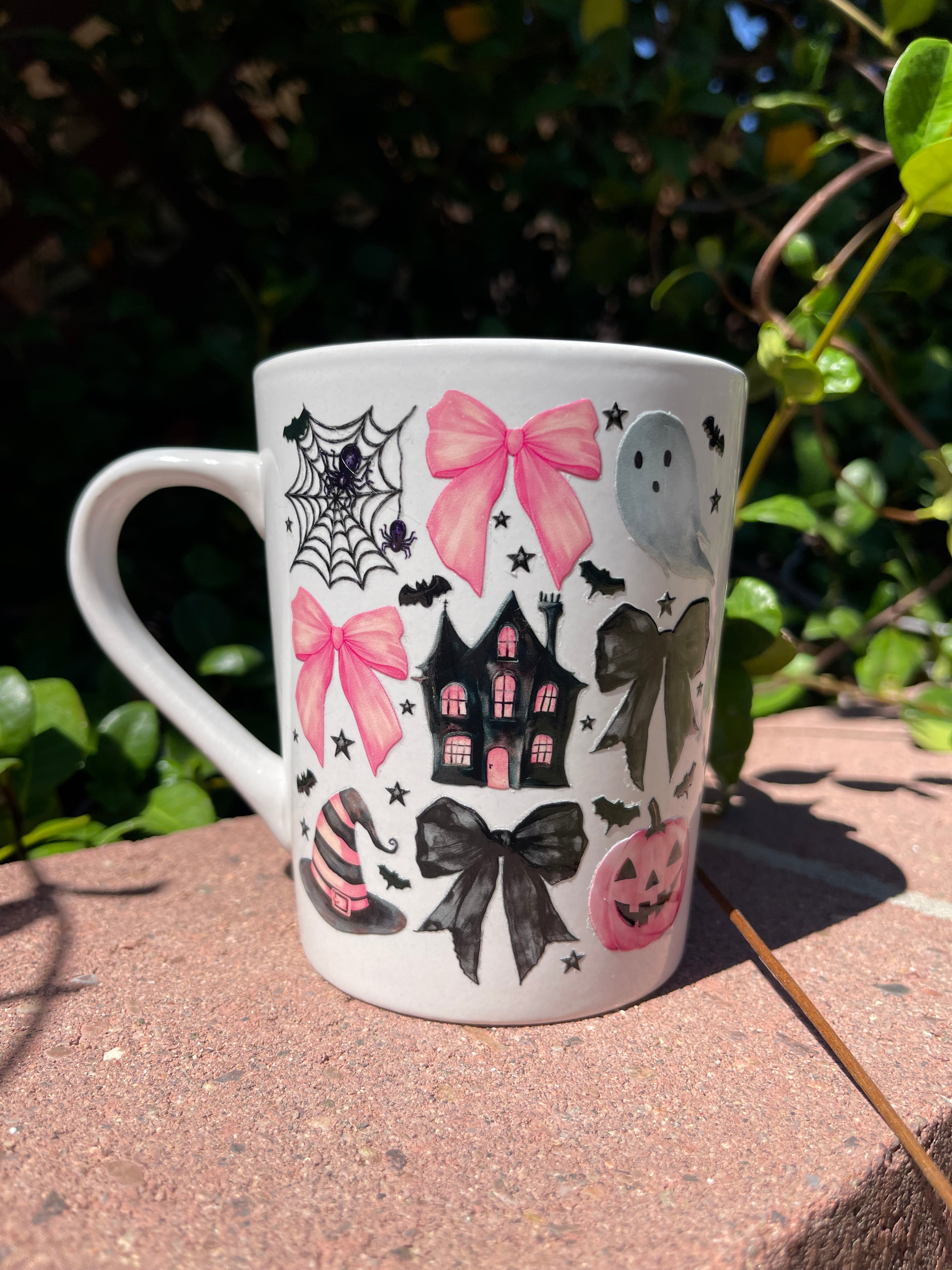 Coquette Haunted House Mug