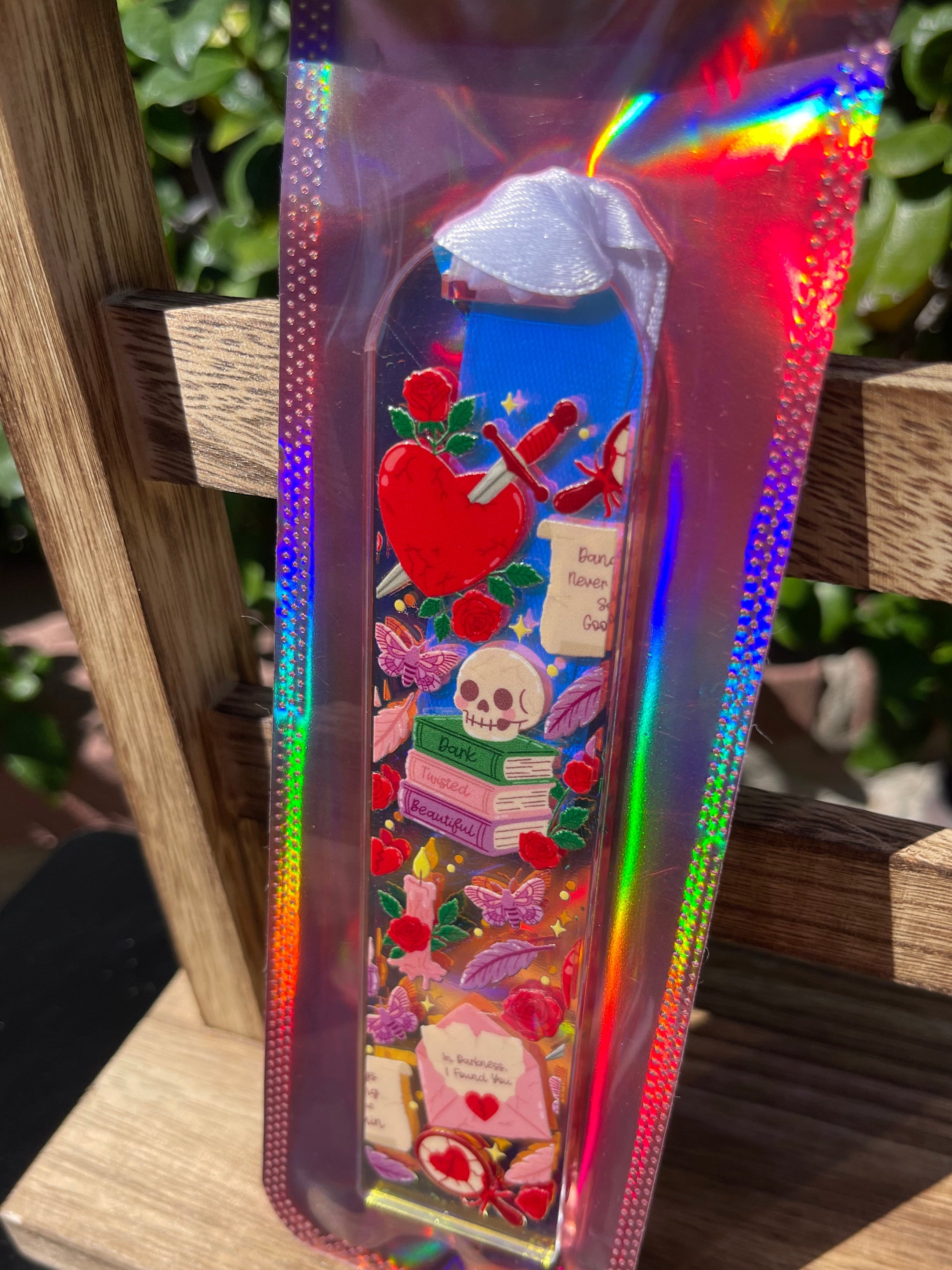 Holographic Acrylic Bookmarks
