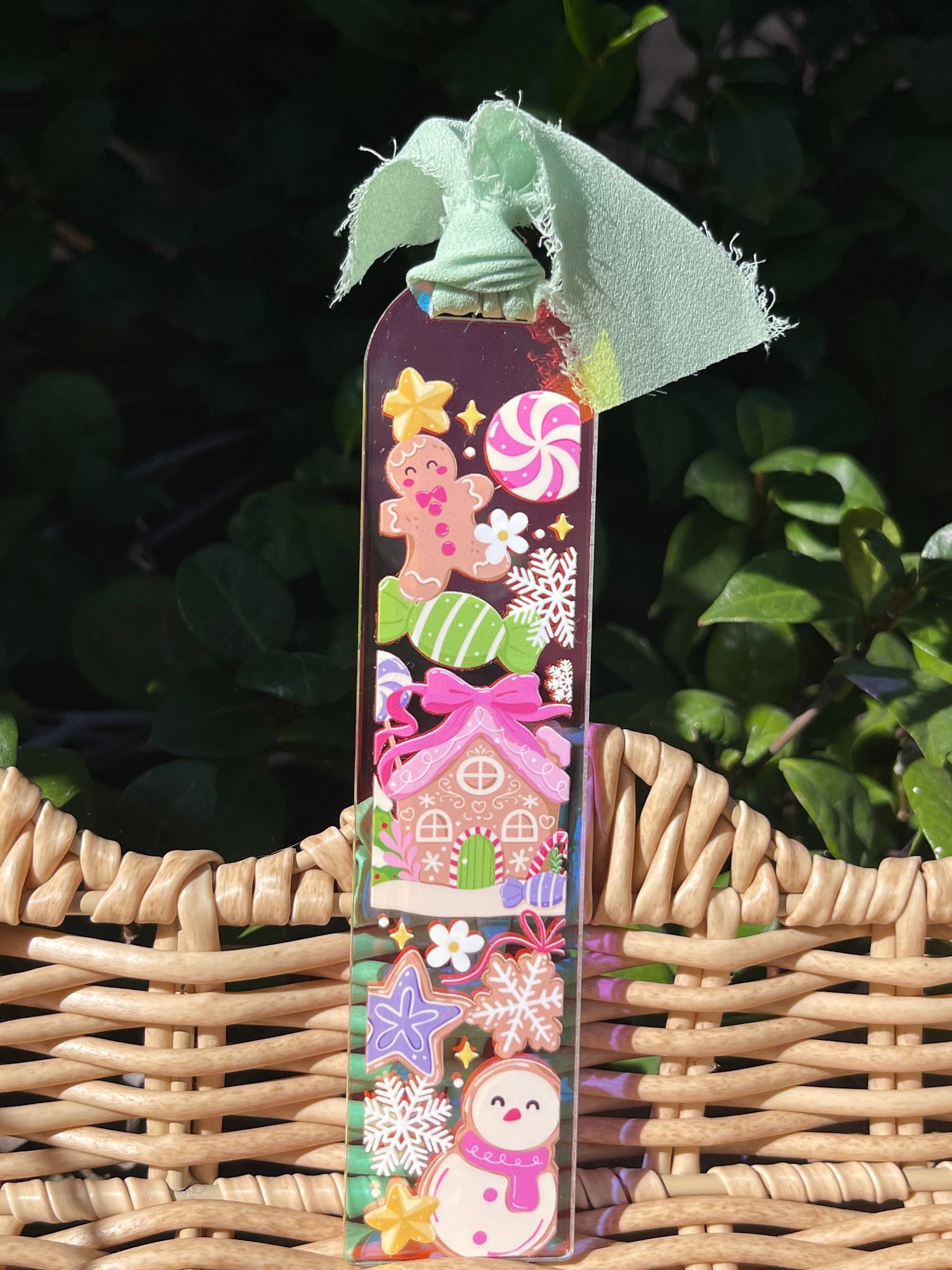 Gingerbread Candy Bookmark