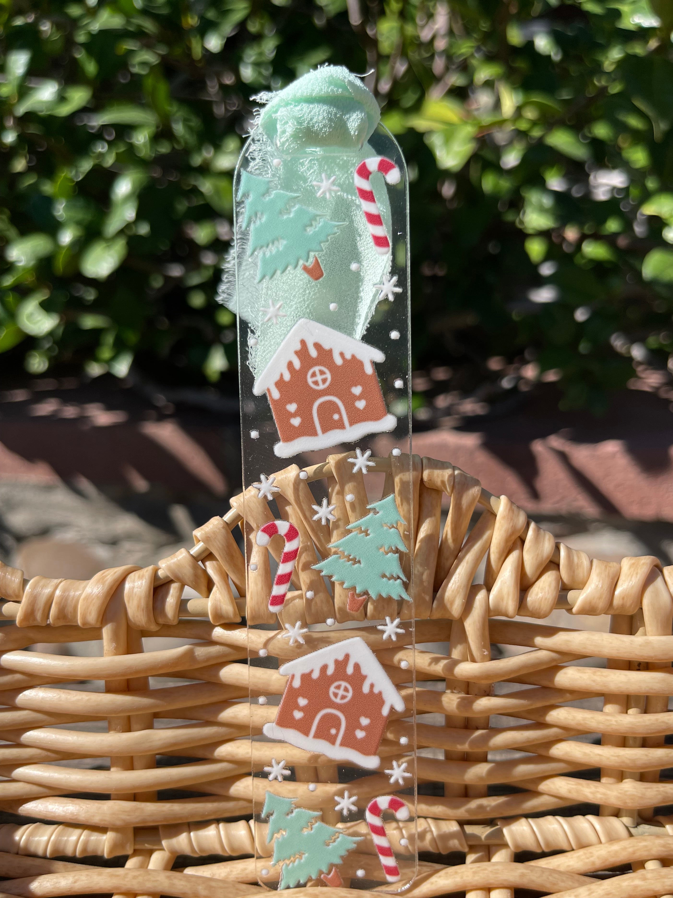 Gingerbread House Bookmark