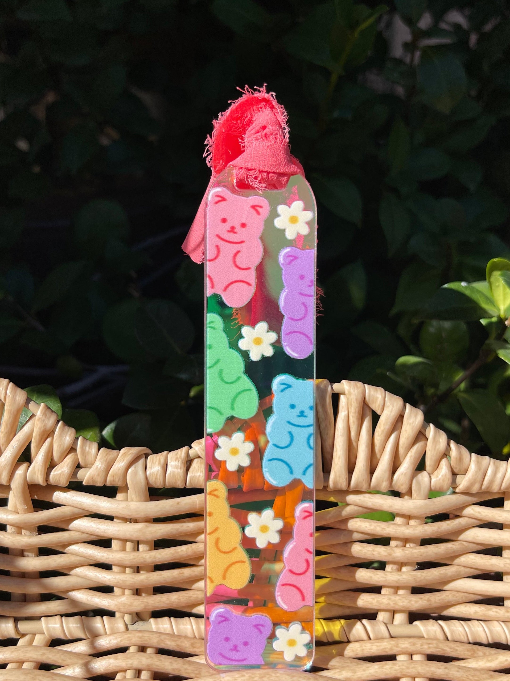 Gummy Bear Holographic Bookmark