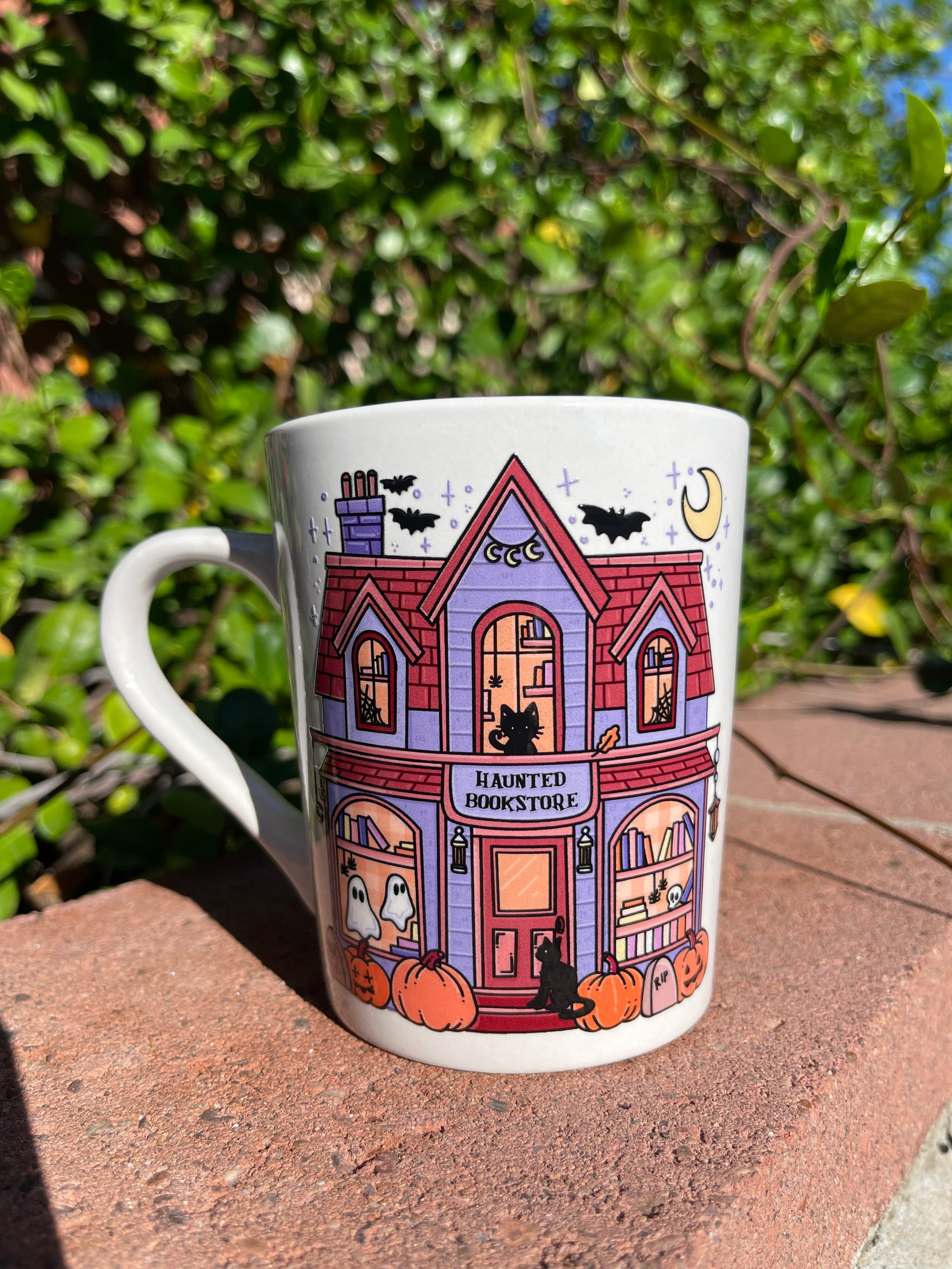 Haunted Bookstore Mug