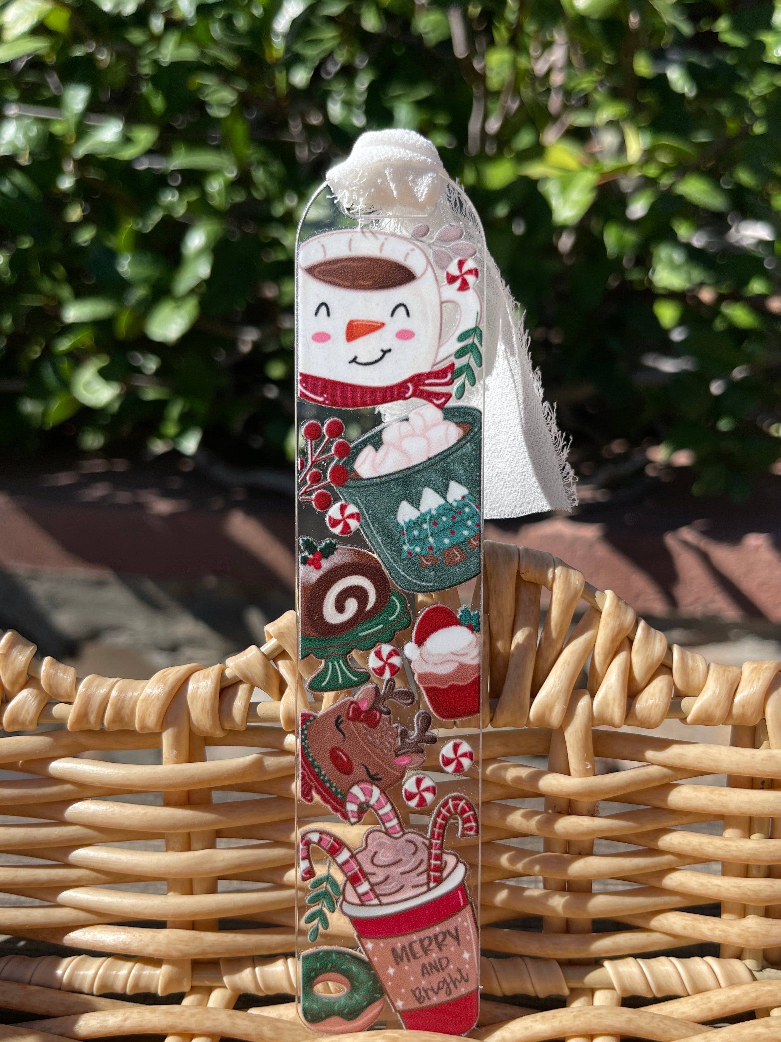 Holiday Coffee Bookmark 2