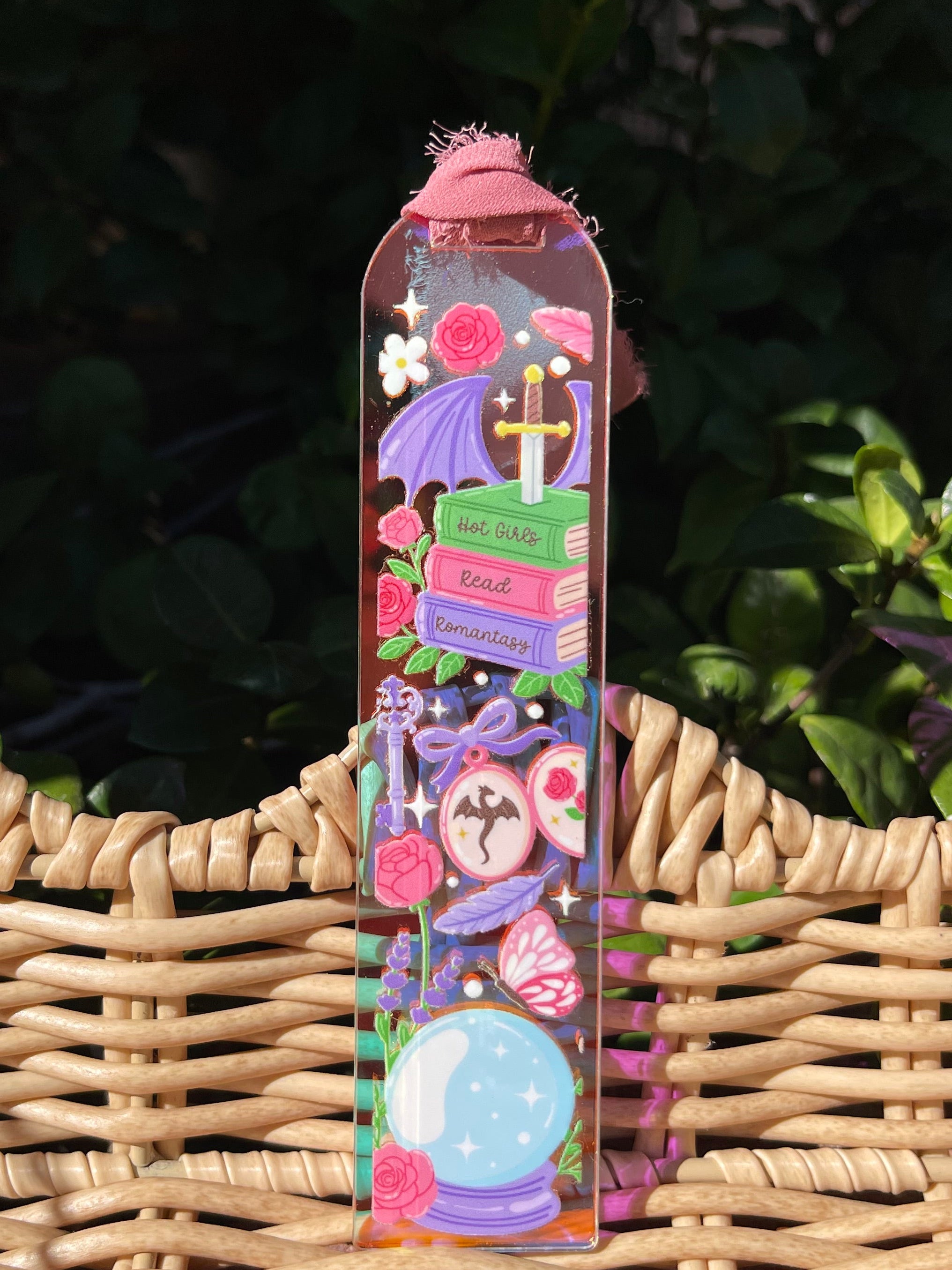 Holographic Acrylic Bookmarks