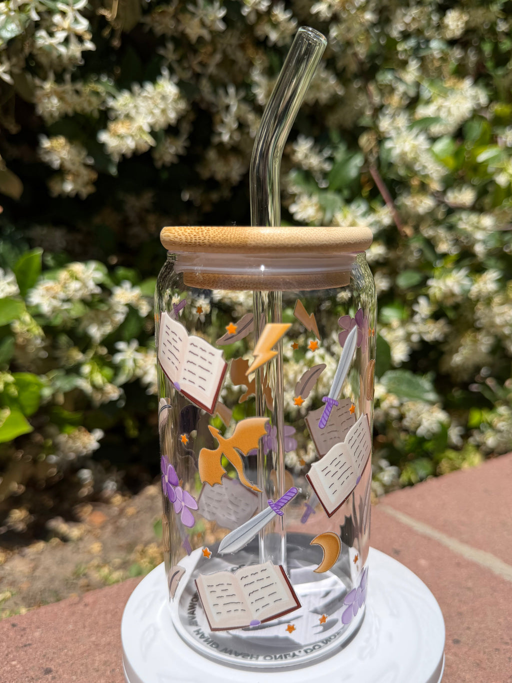 Romantasy Dragon Glass Cup