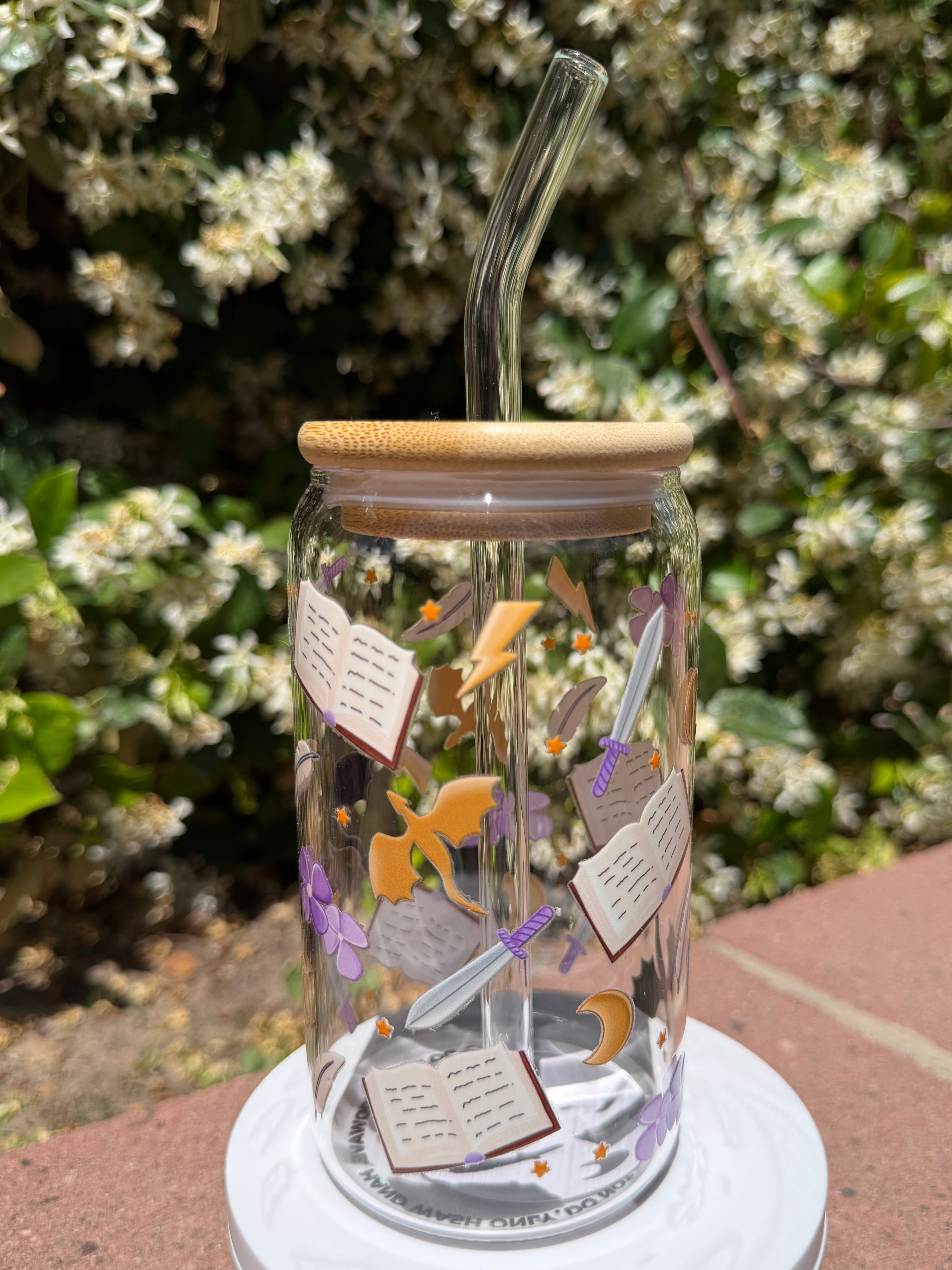 Romantasy Dragon Glass Cup