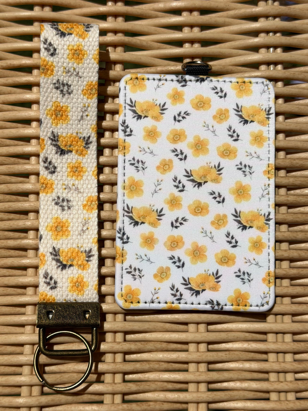 Handmade ID Badge Holder