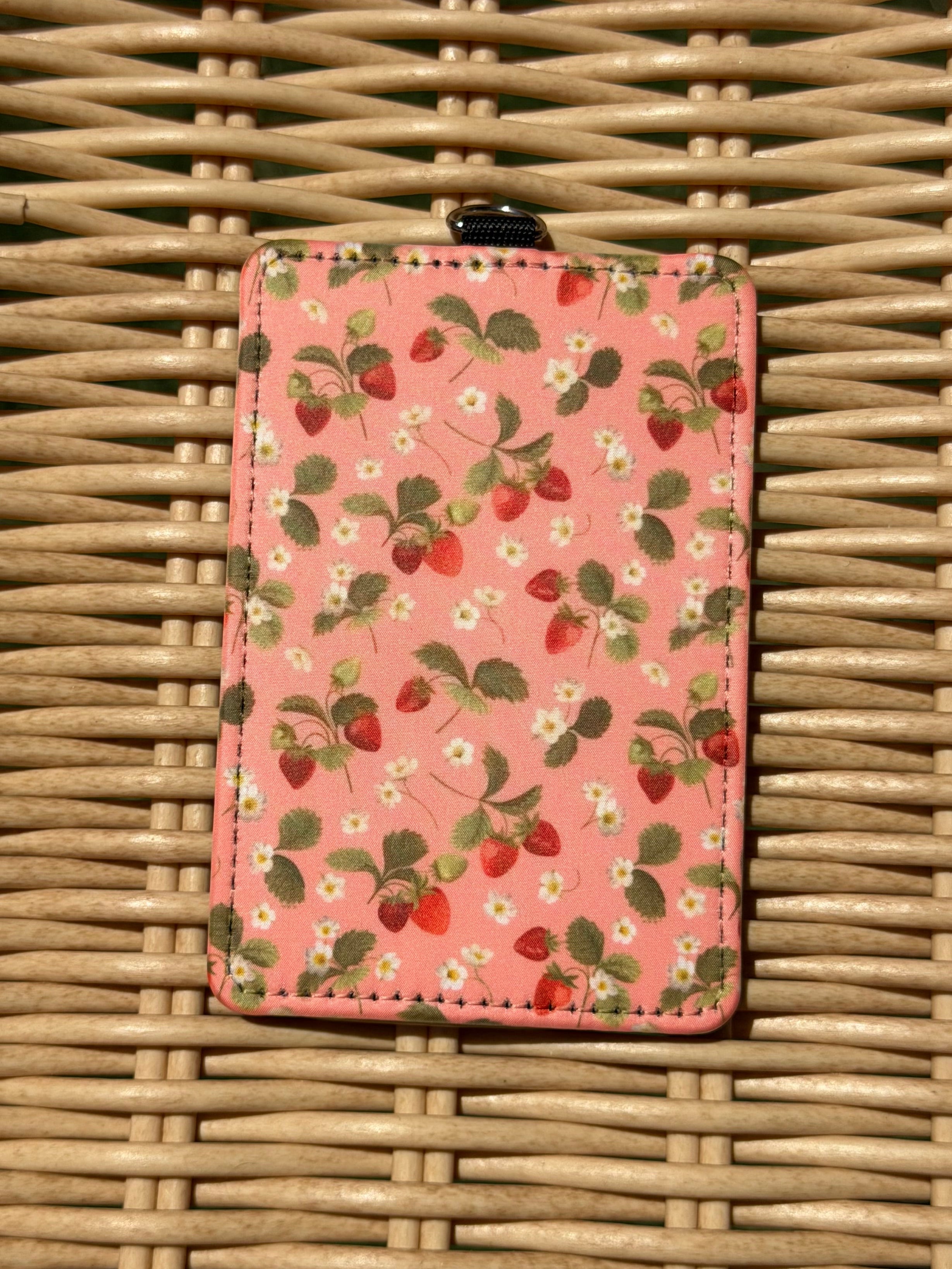 Handmade ID Badge Holder