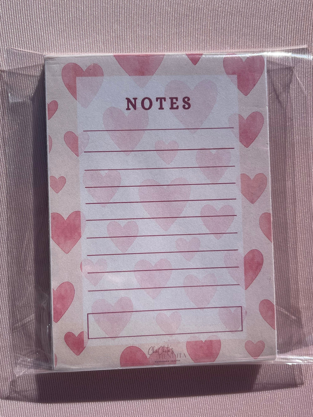 Valentine's Day Notepad