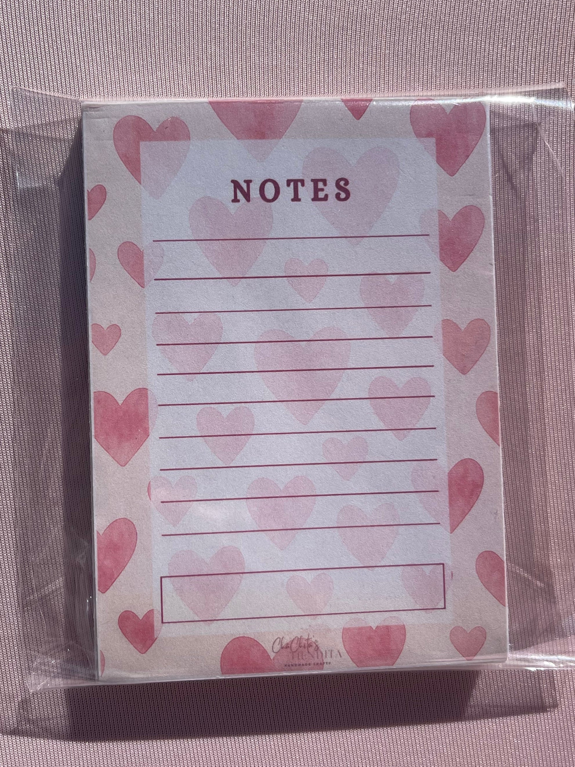 Valentine's Day Notepad