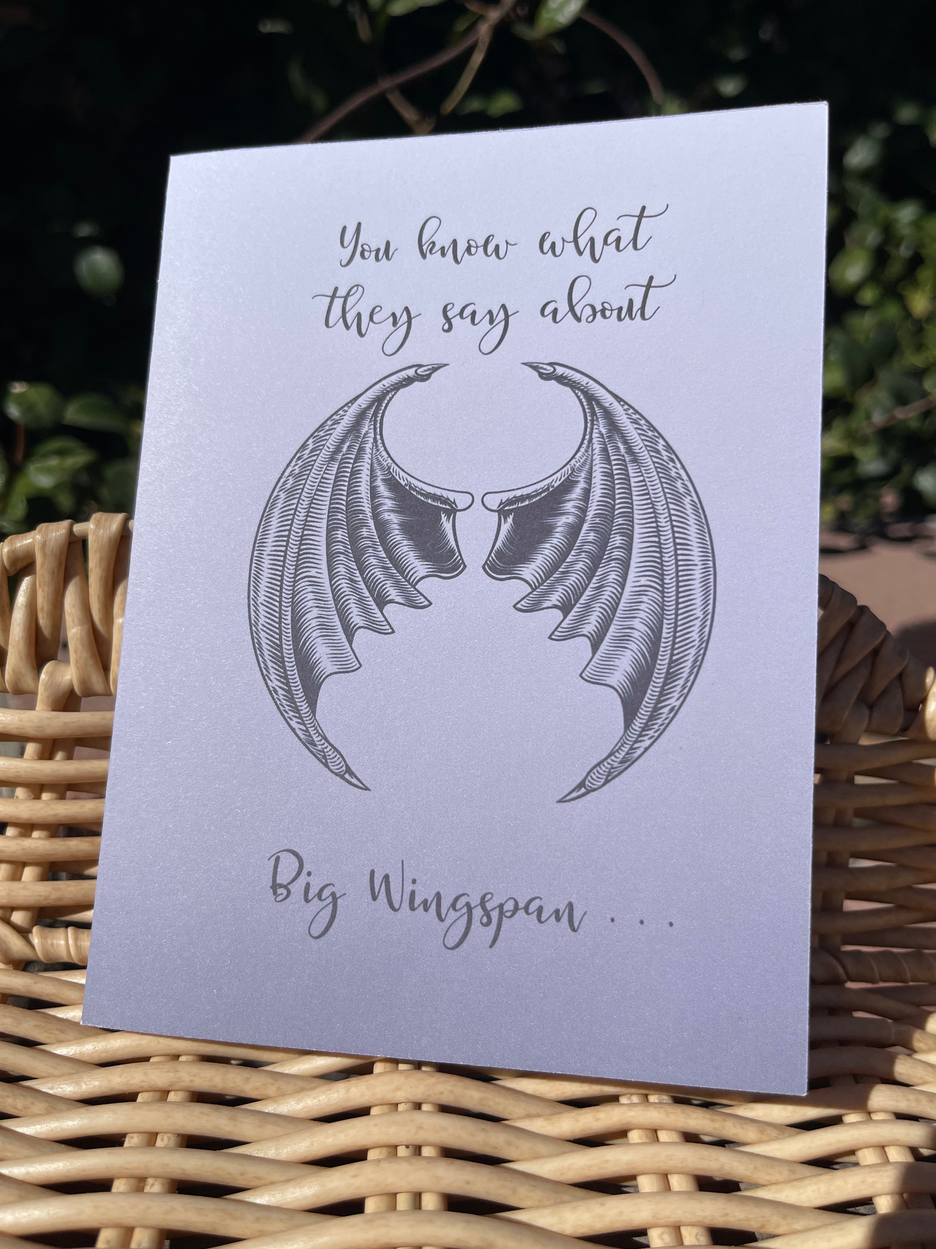 Big Wingspan Valentine's Day Card- ACOTAR