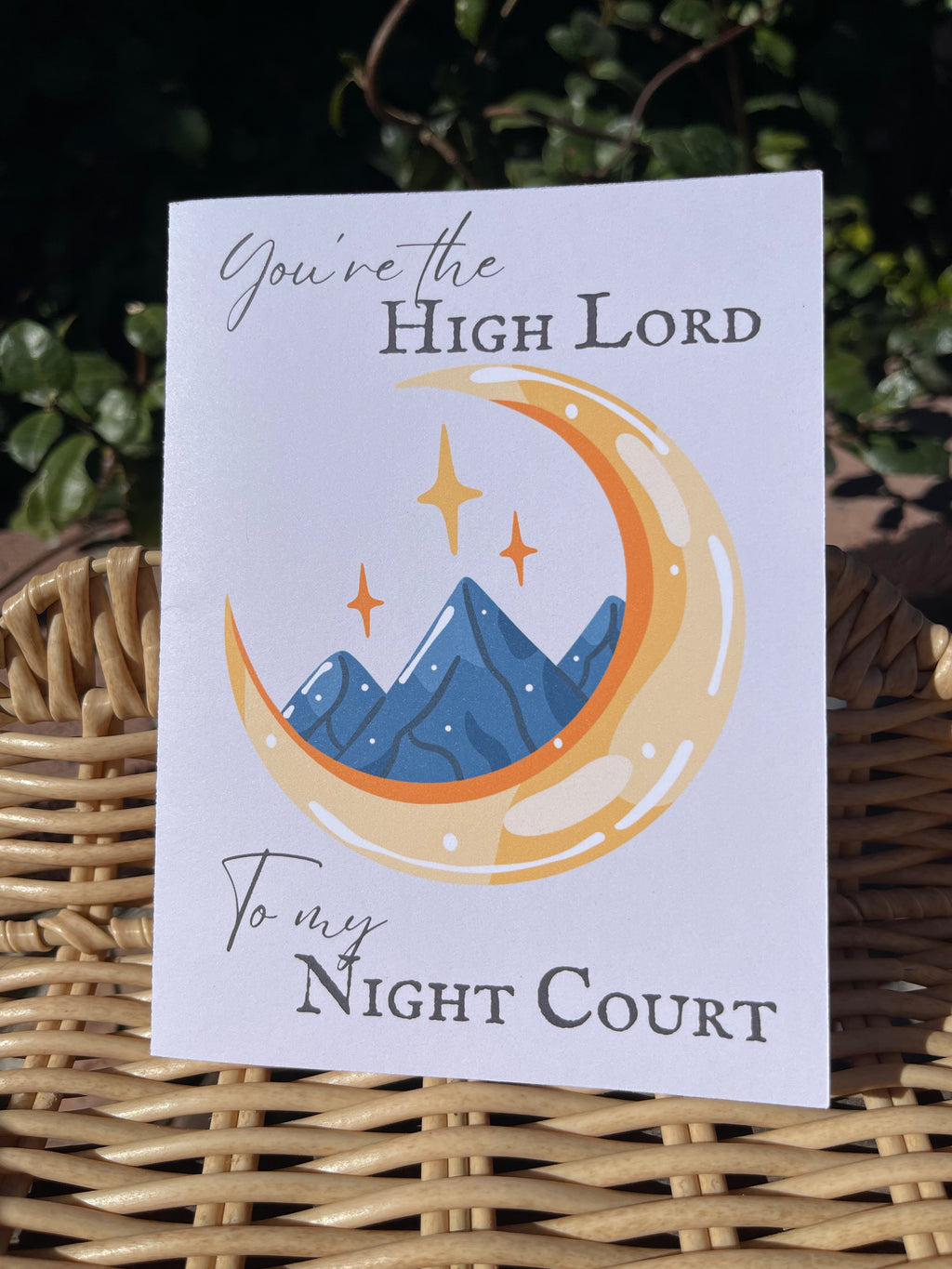 High Lord Valentine's Day Card- ACOTAR