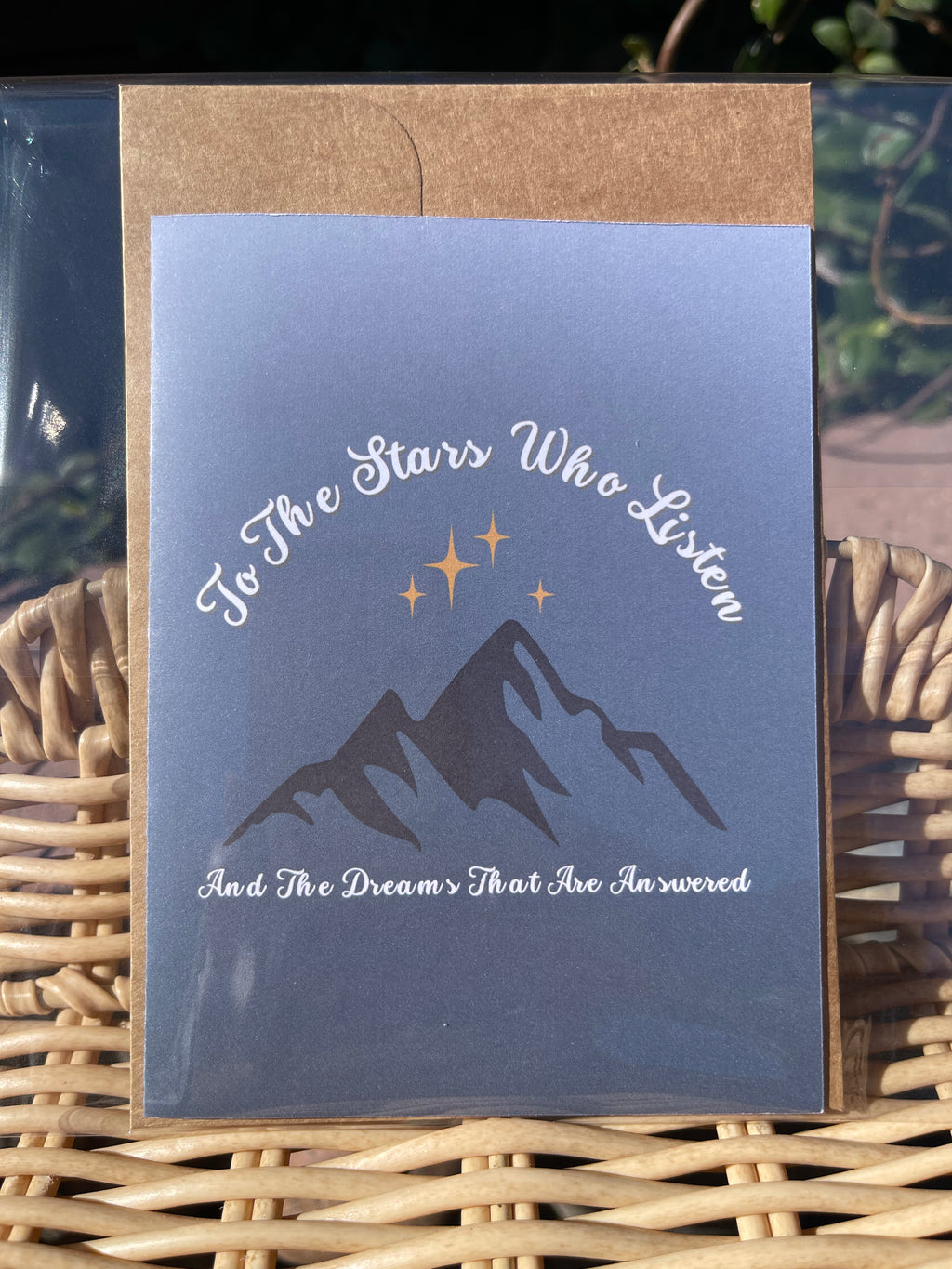 To The Stars Who Listen Valentine's Day Card- ACOTAR
