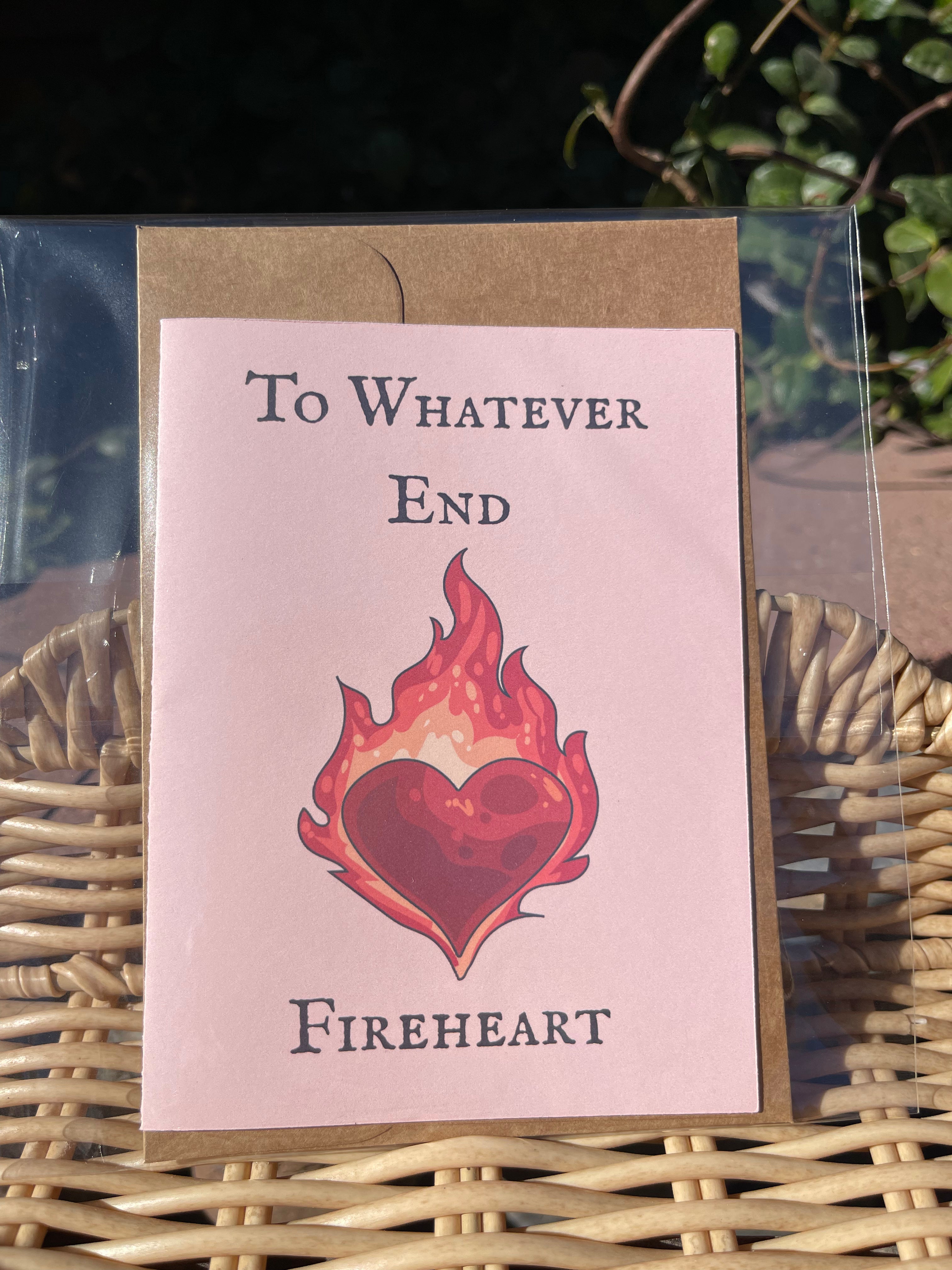Fireheart Valentine's Day Card- ATOG