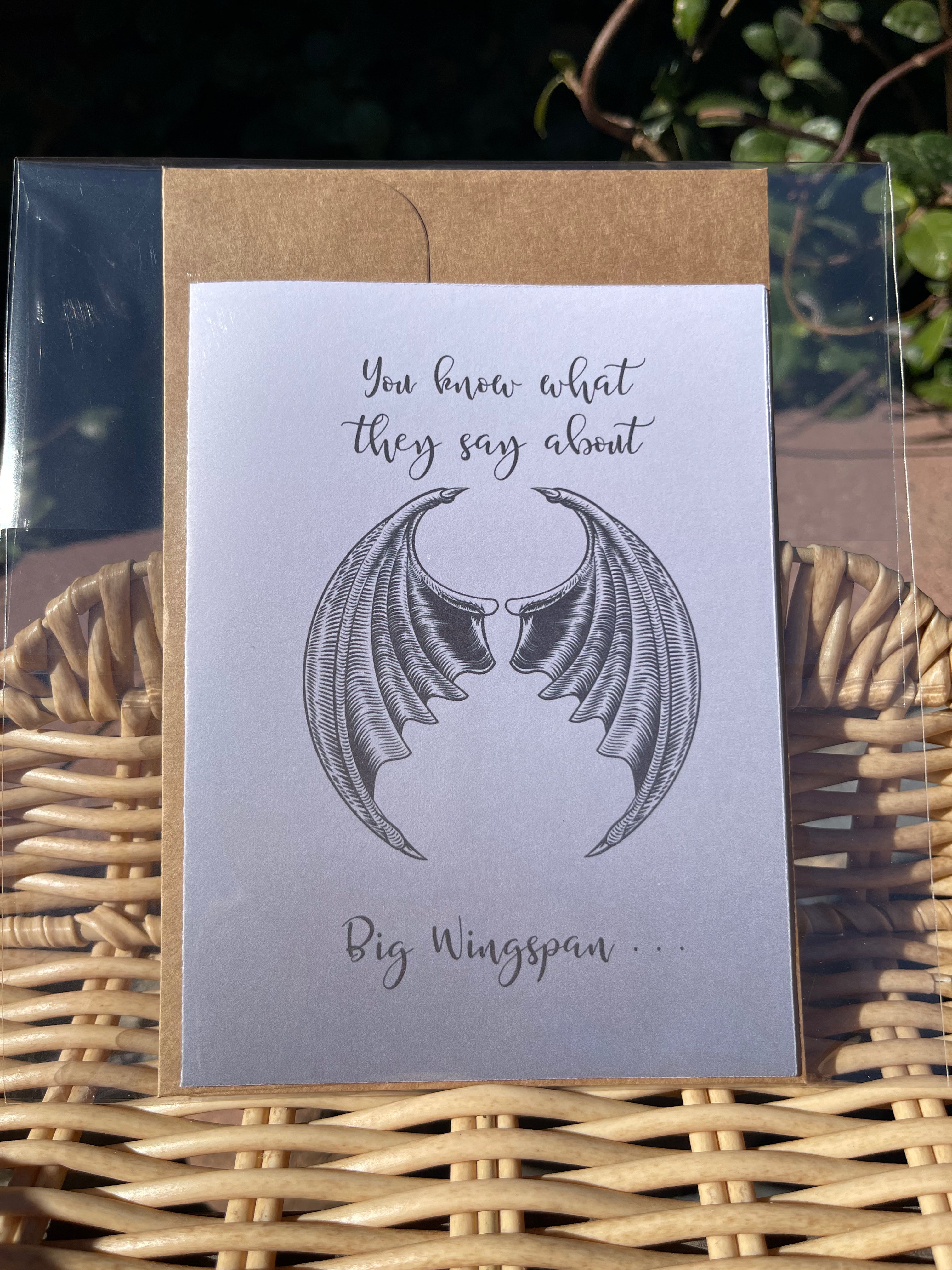 Big Wingspan Valentine's Day Card- ACOTAR
