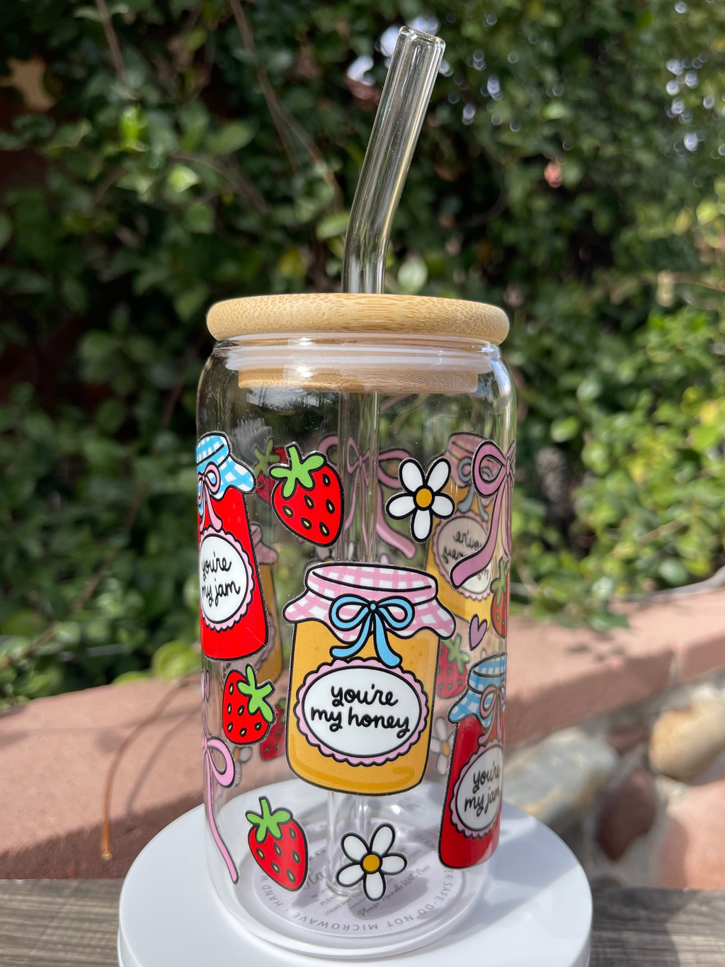 You're My Jam Glass Cup