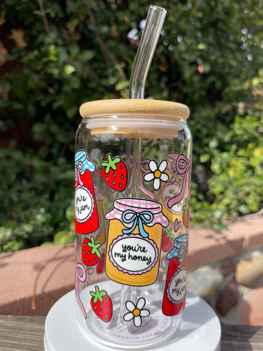 You're My Jam Glass Cup