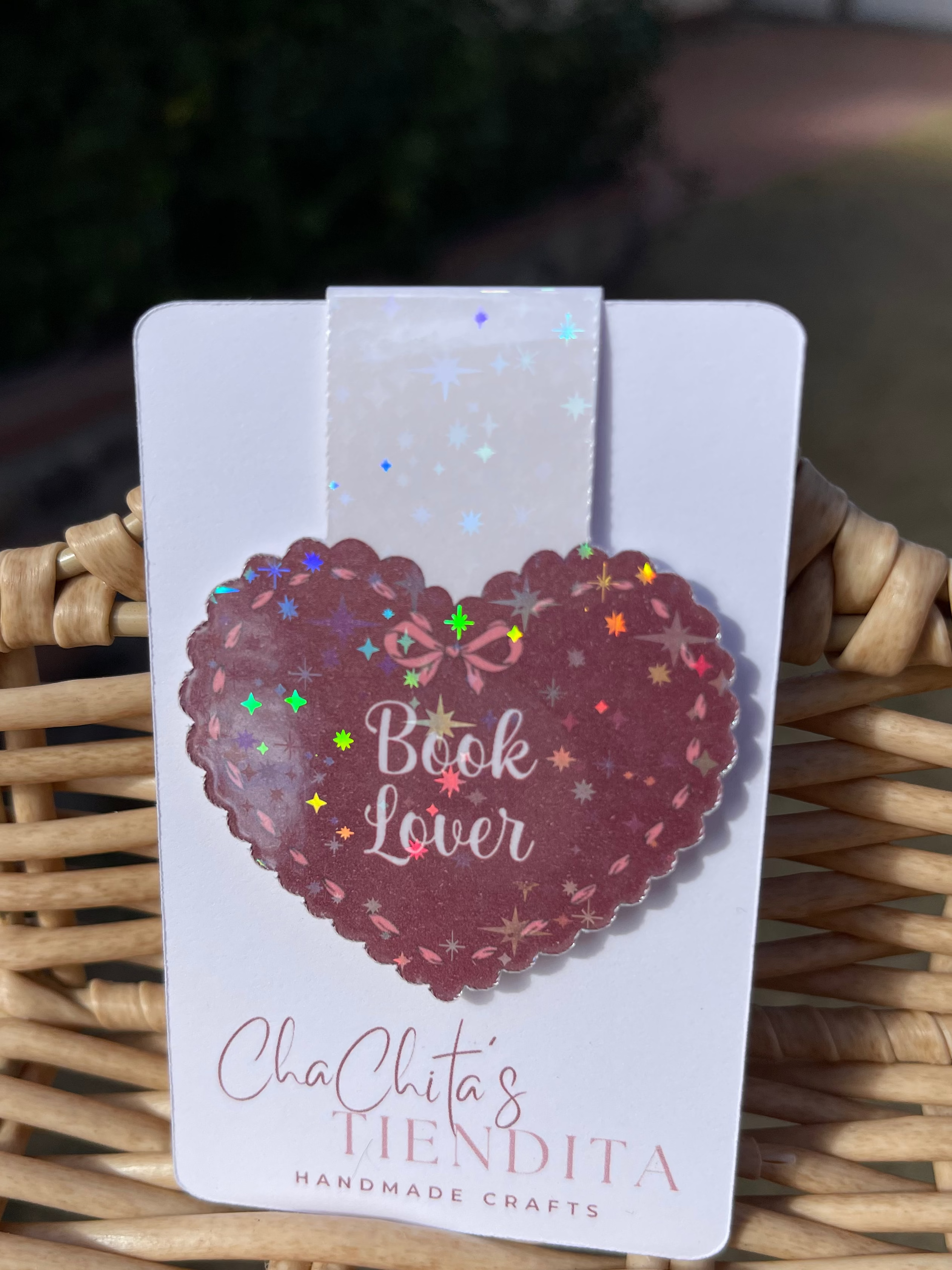 Book Lover Magnetic Bookmark