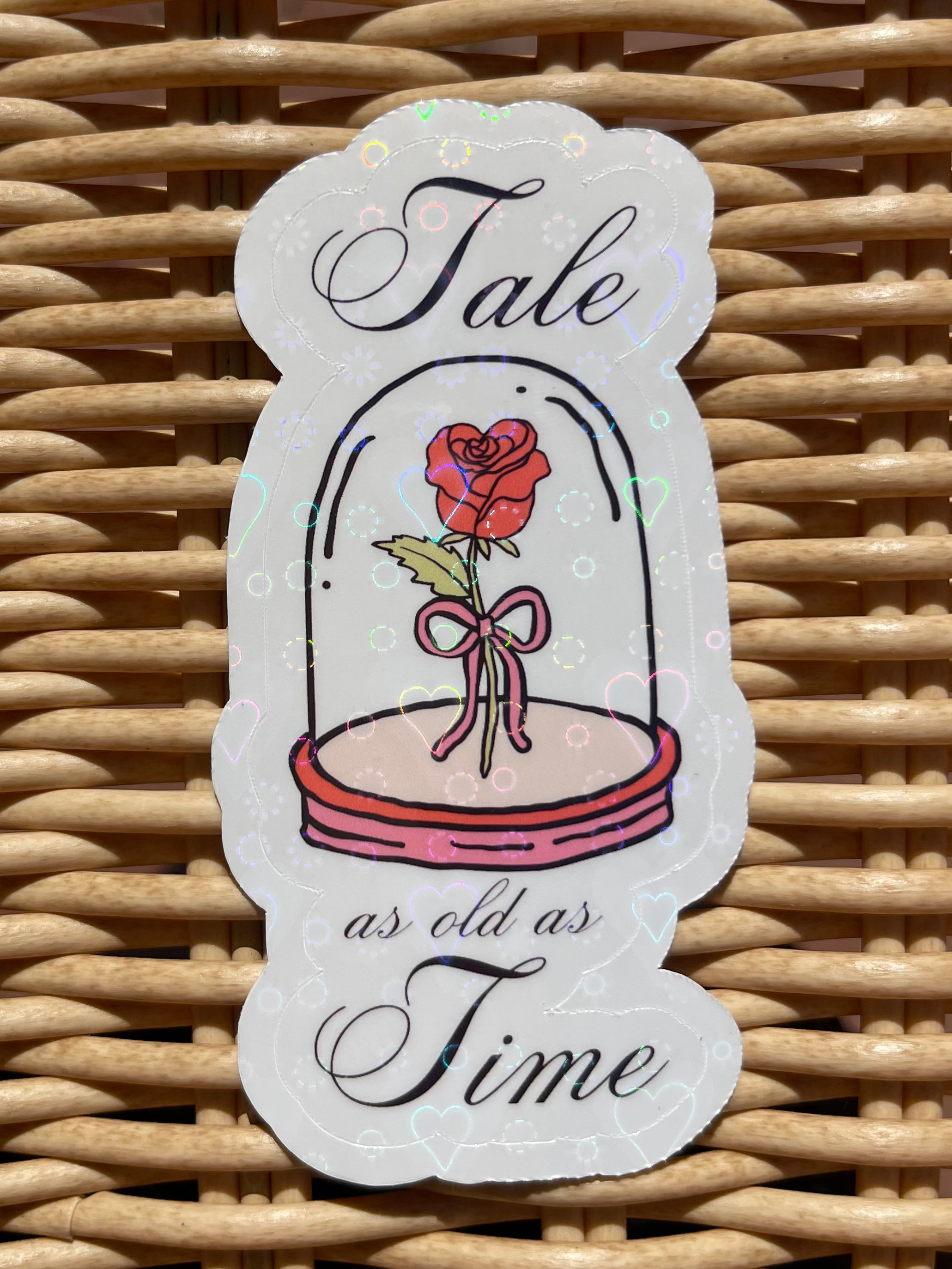 Valentine's Day Holographic Sticker Pack