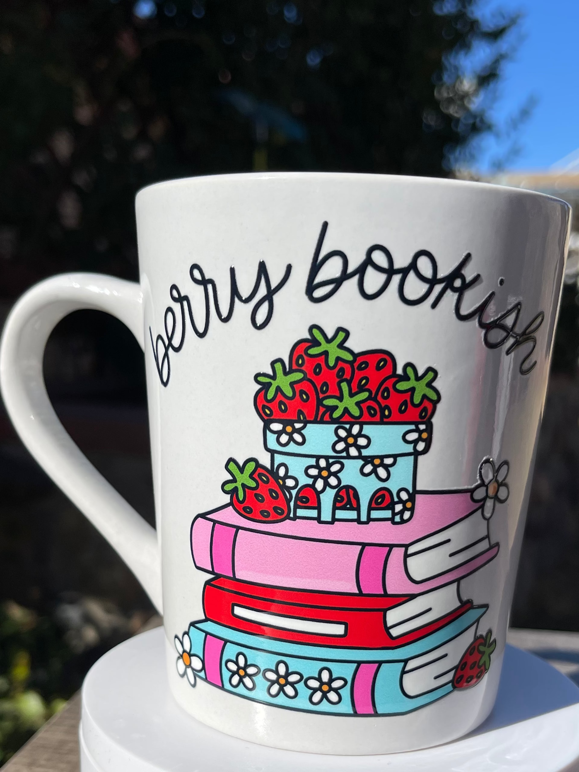 Berry Bookish Mug