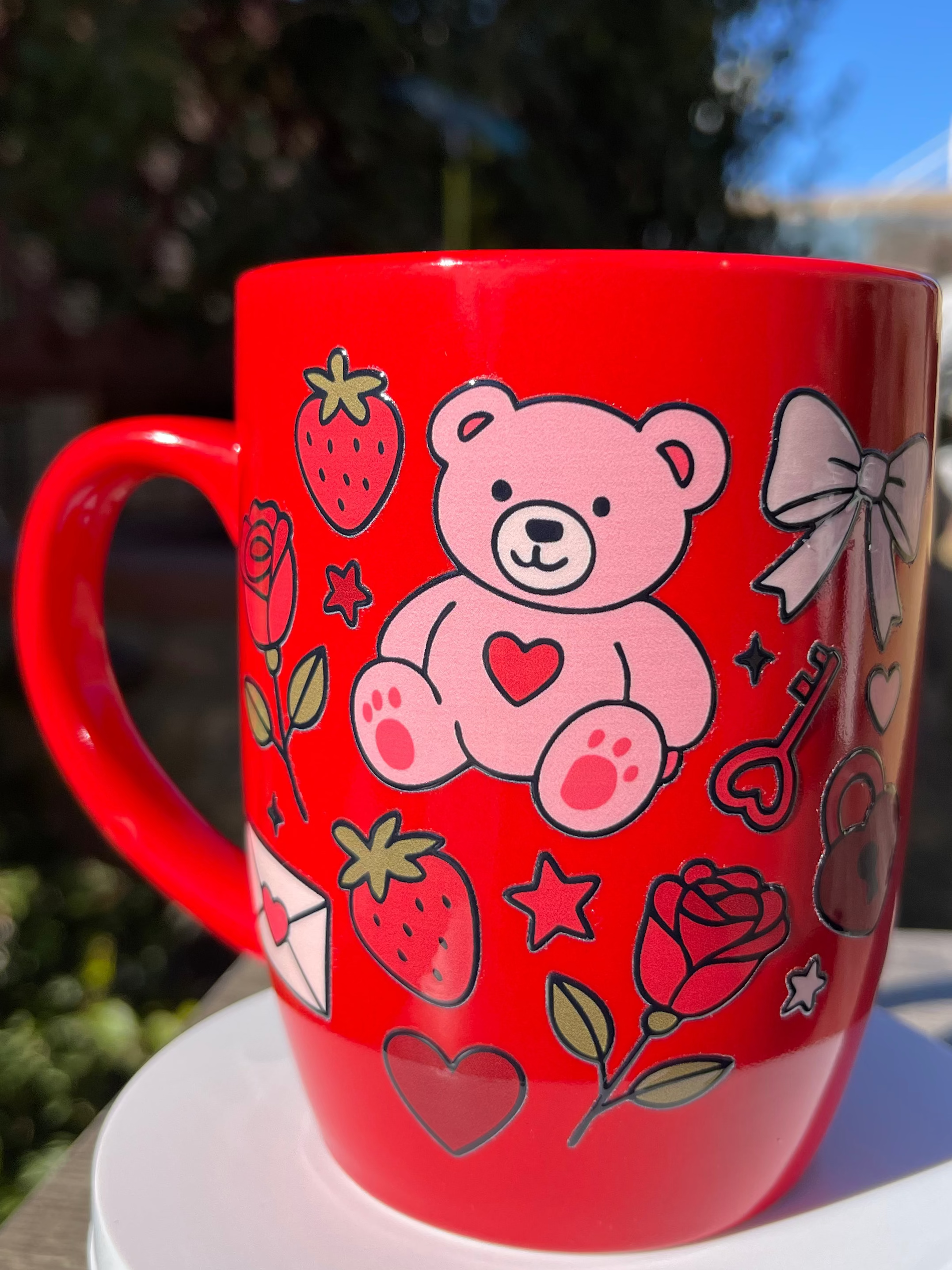 Teddy Berries Love Mug