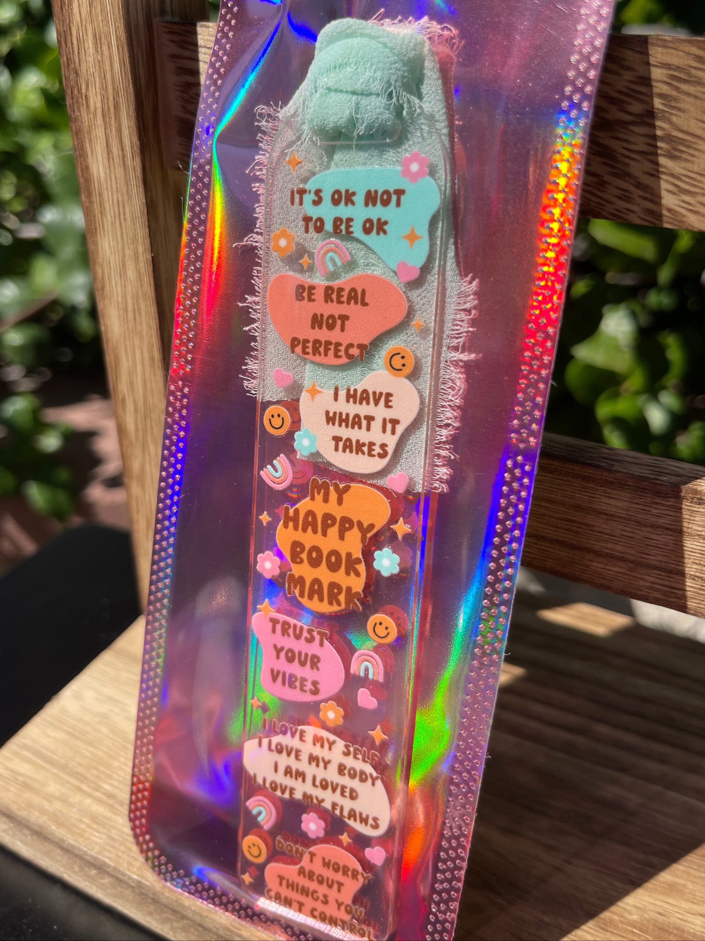 Small Acrylic Bookmarks