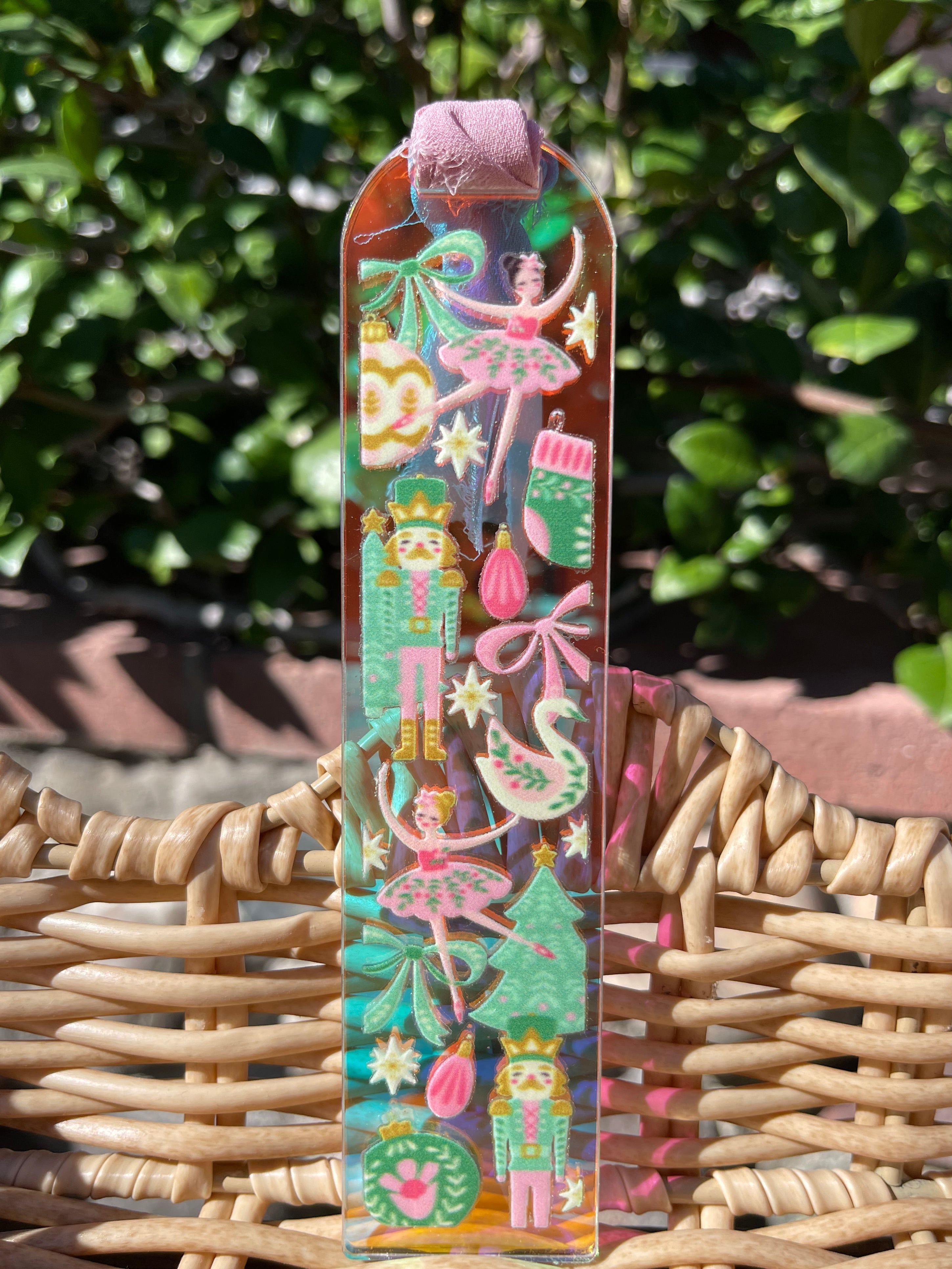 Nutcracker Holographic Bookmark