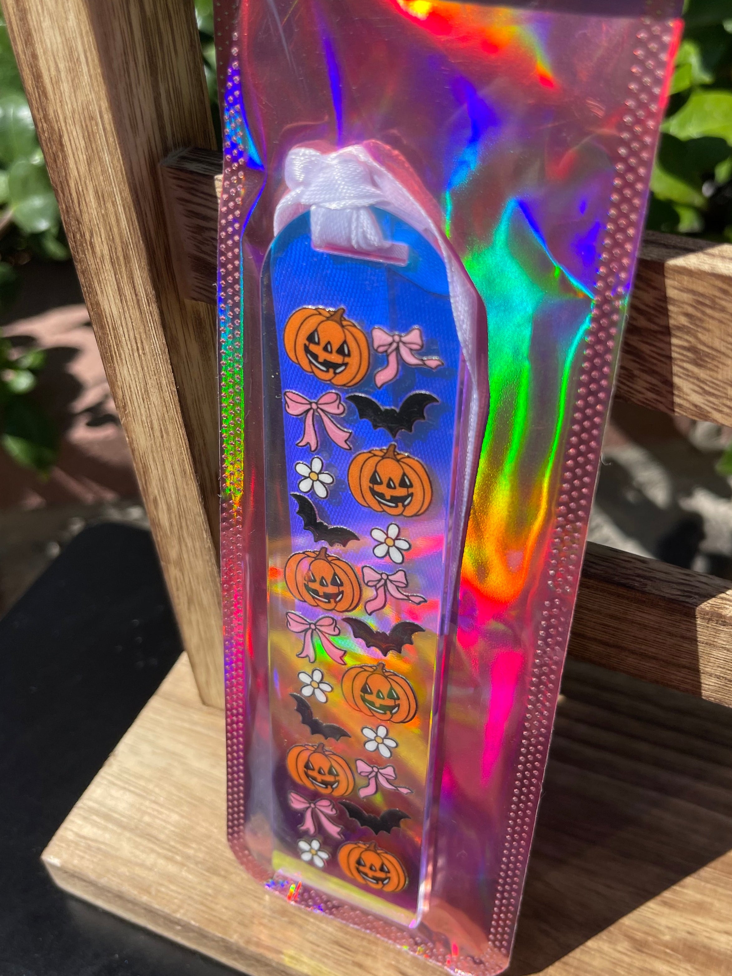 Holographic Acrylic Bookmarks