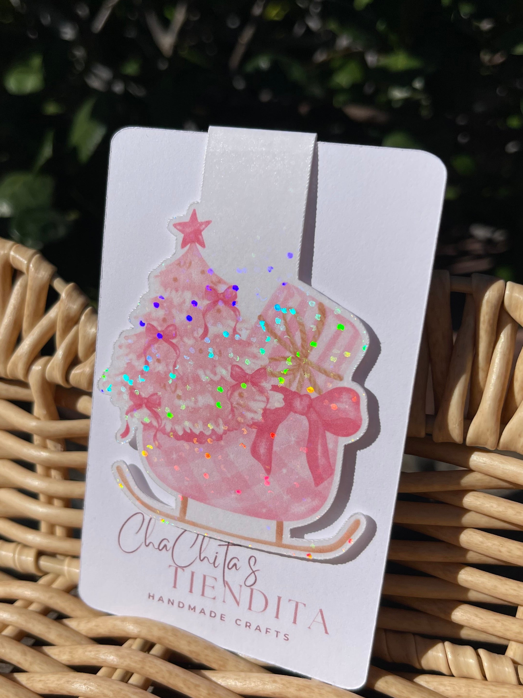 Sleigh Magnetic Bookmark