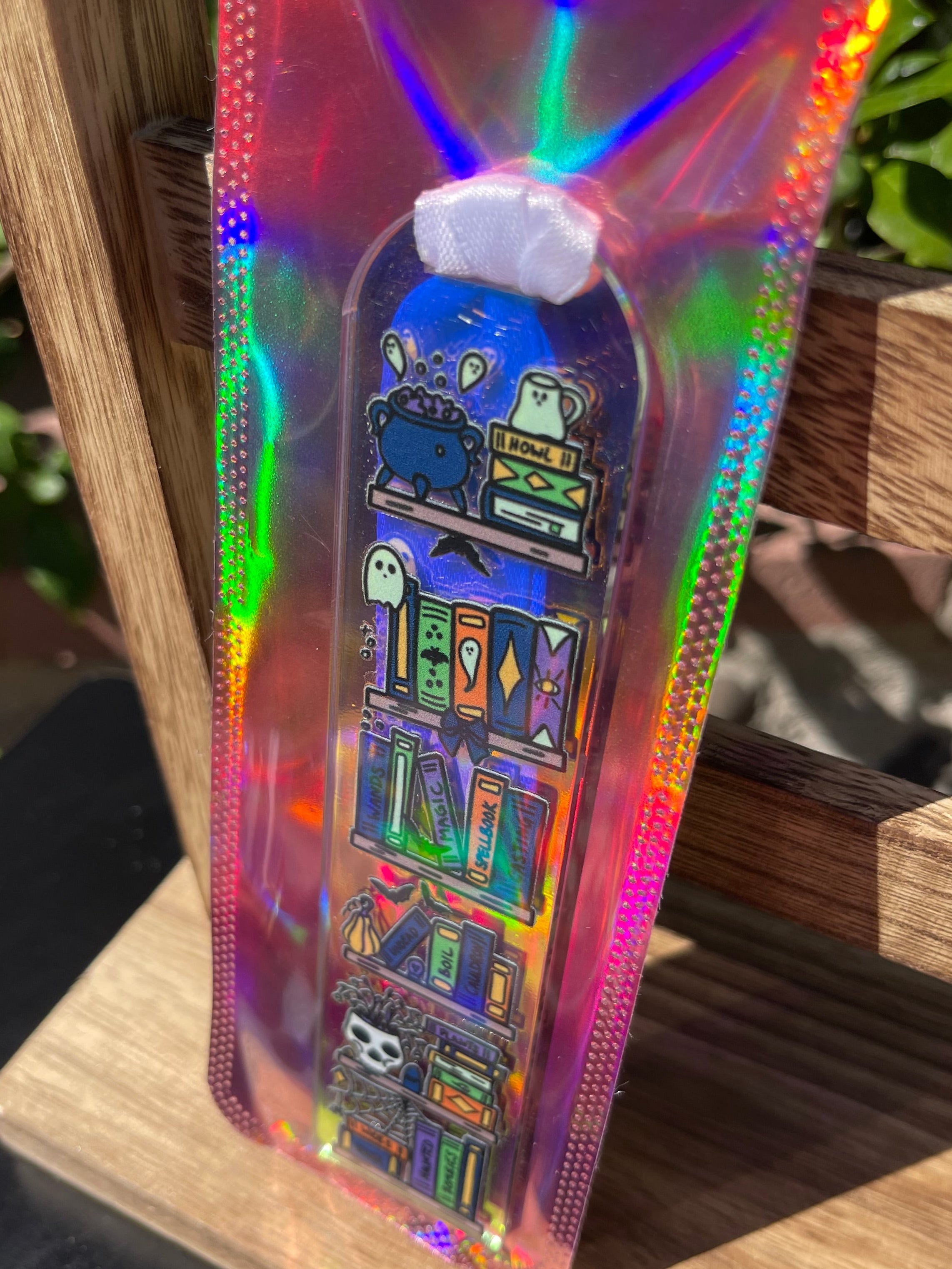 Holographic Acrylic Bookmarks