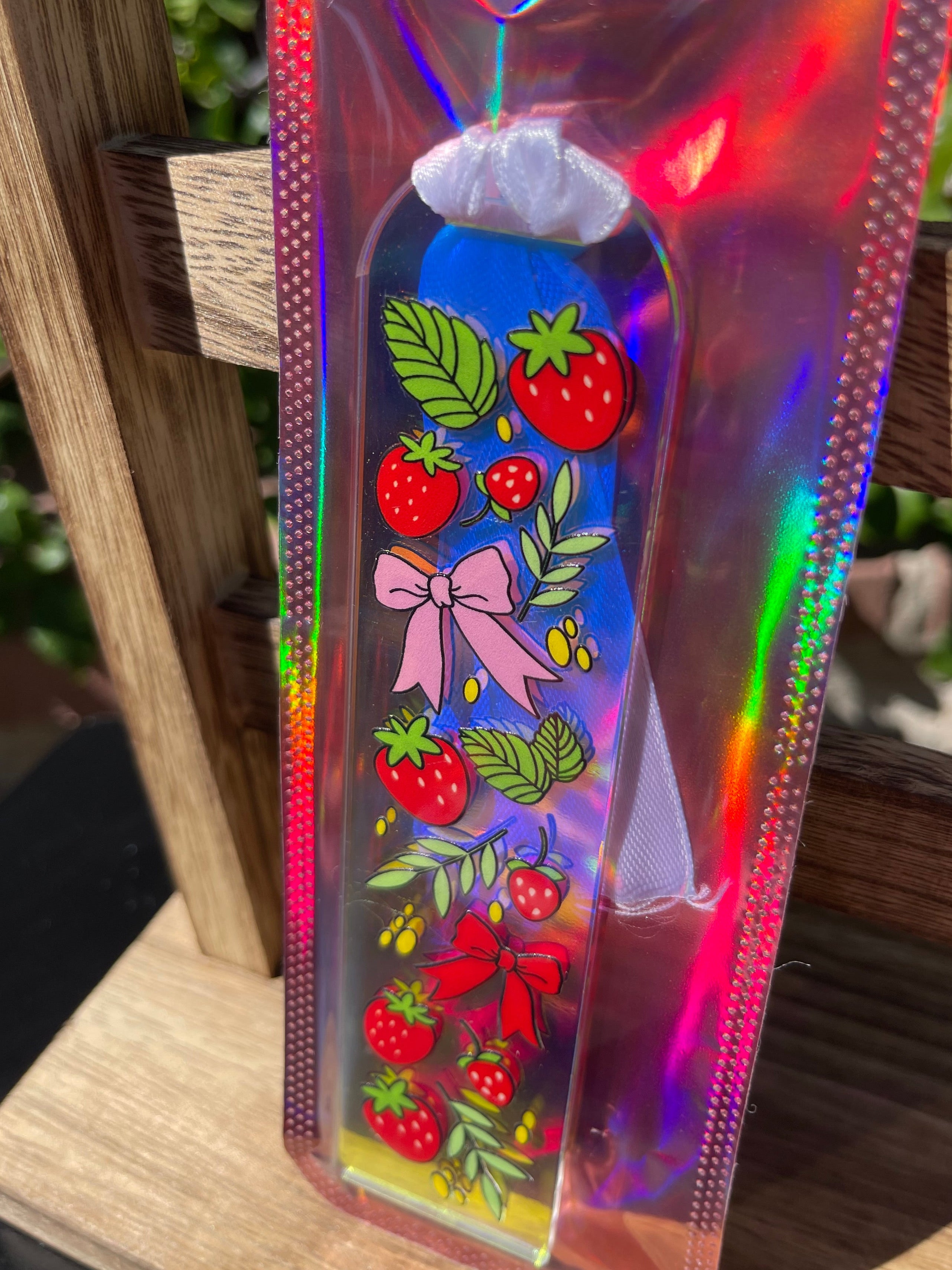 Holographic Acrylic Bookmarks