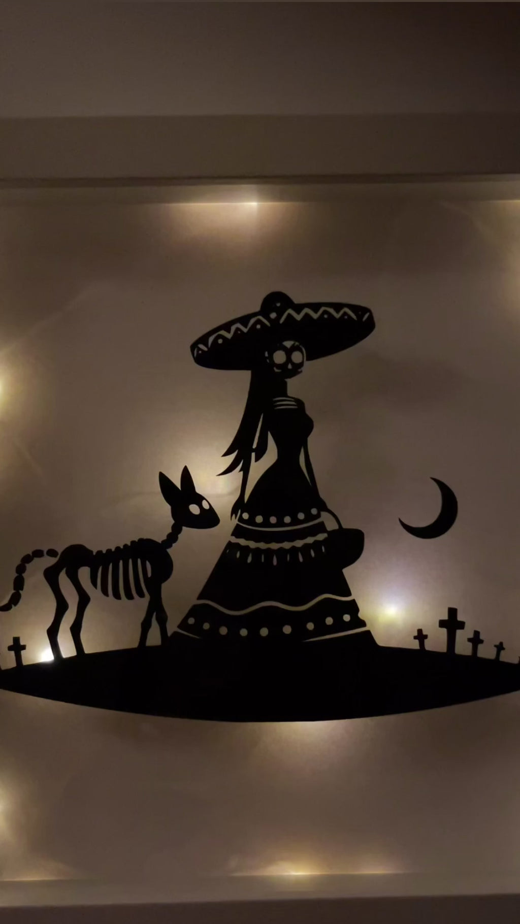 Día de los Muertos Shadow Box