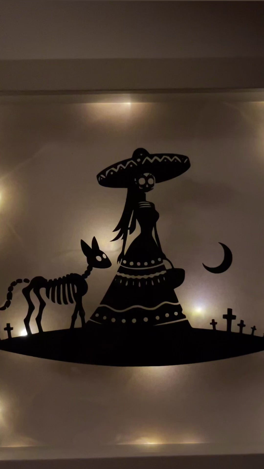 Día de los Muertos Shadow Box