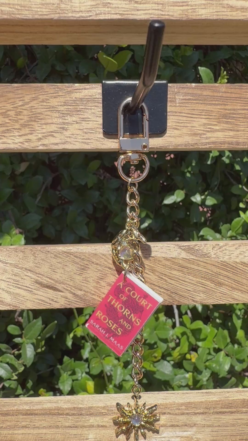 ACOTAR Bag Charm Keychain