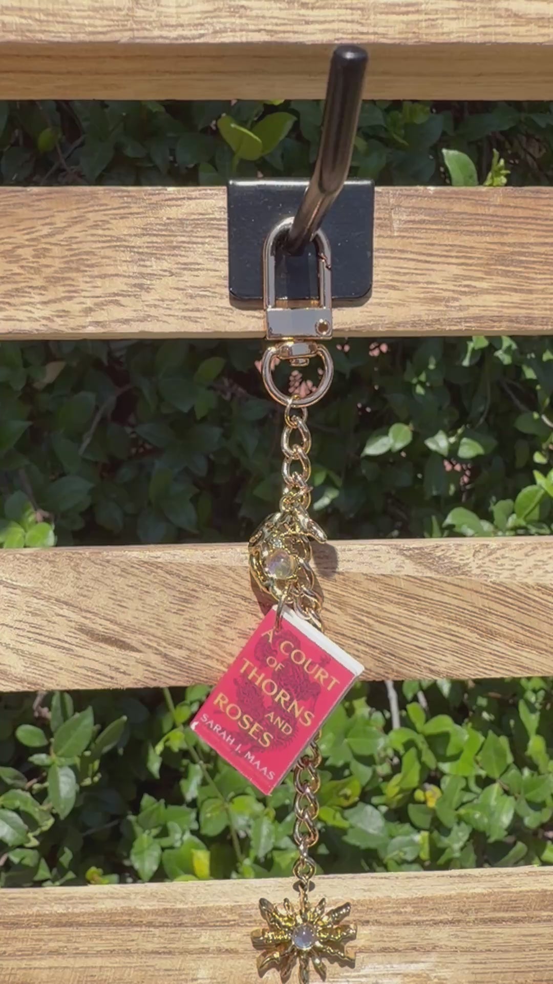 ACOTAR Bag Charm Keychain